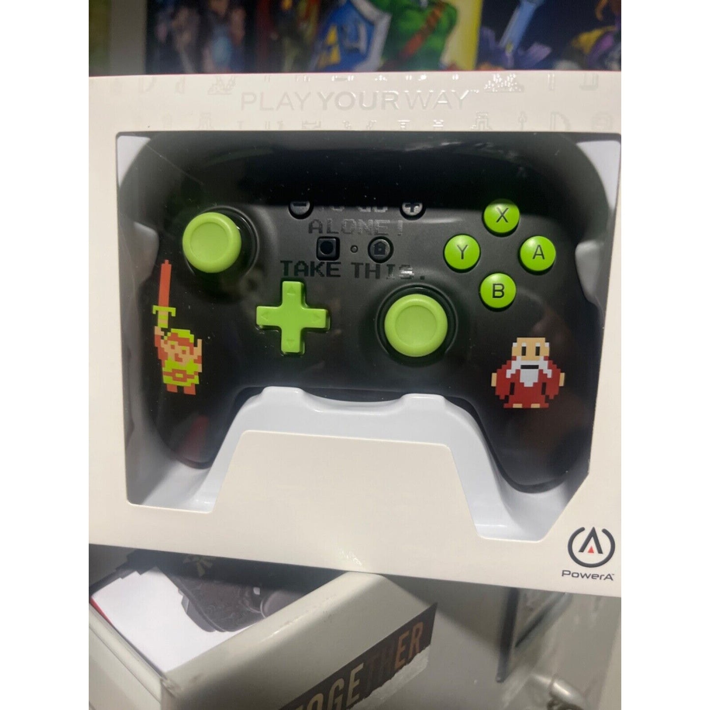 The Legend Of Zelda Enhanced PowerA Nintendo Switch Wired Controller New